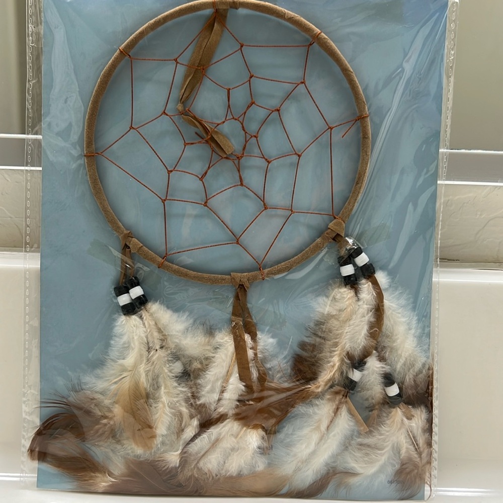 Handcrafted Dreamcatcher with Feathers